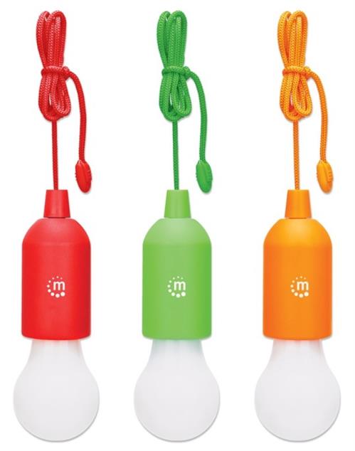 Manhattan Battery Powered  3Pack Hanging LED Light