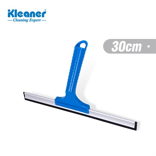 Kleaner Short Handle Aluminum head window cleaning wiper - blue