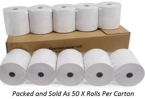 Postron 50 Standard Thermal 80mm X 83mm Paper Roll