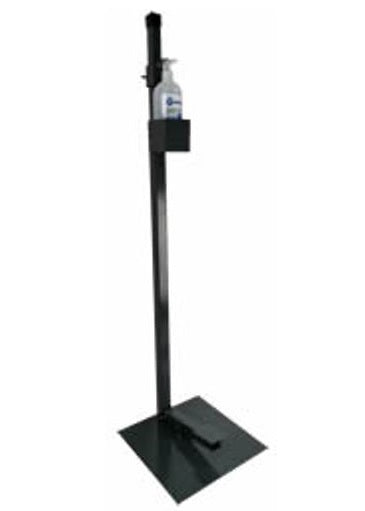 Casey Hands Touch Free Manual Foot Operated Sanitizing - Black